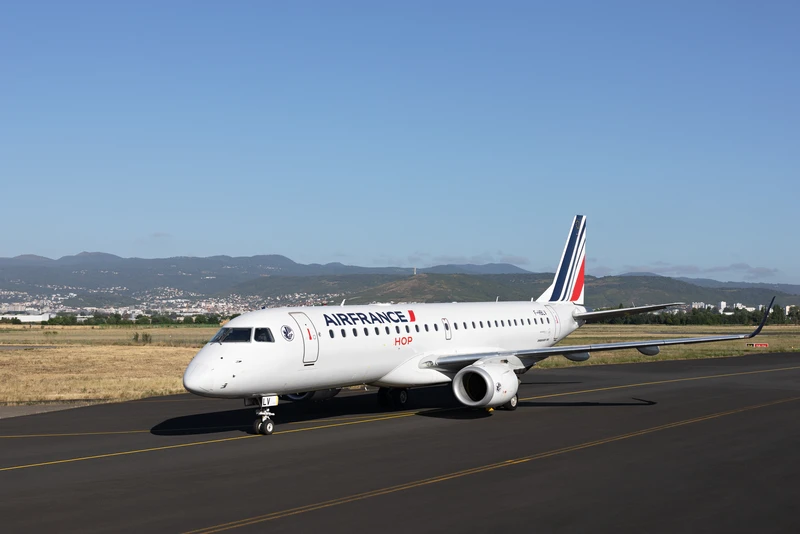 Exterior del Embraer 190 de Air France. Foto: Air France